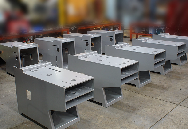 fabrication-probender-frame-finished-painted